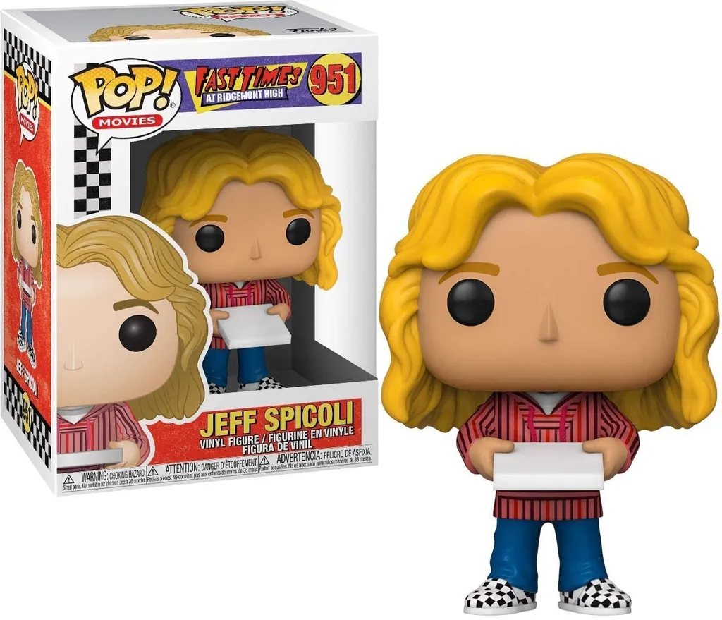 Déco Bureau Figurine Funko Pop Jeff Spicoli 951 Fast Times at Ridgemont
