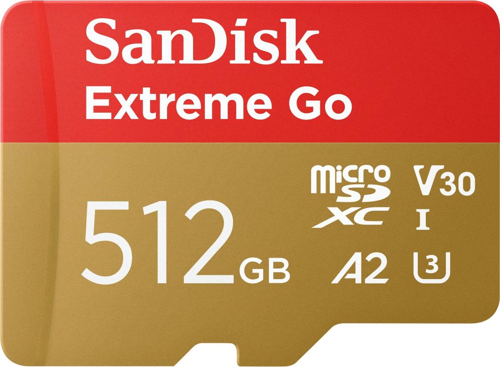 SanDisk Extreme Go microSDXC 512 GB: Ideale per Immagine del prodotto 