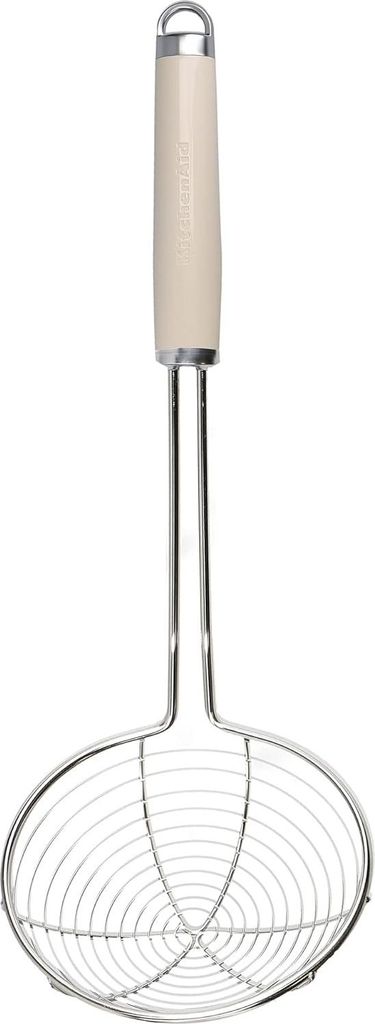 Siebe und Abtropfsieb - Edelstahl - 37 x 51 x 140 mm - Mandel Creme