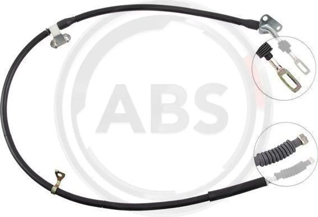 Câble de commande de frein de stationnement K11087 Mazda MX-3 Acier