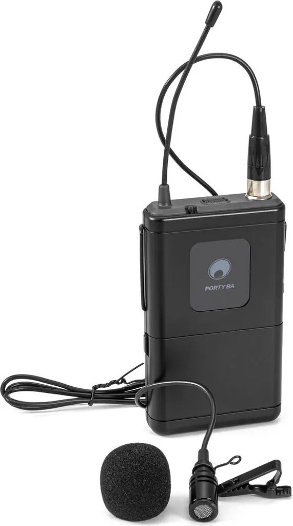 Pack micro cravate pour conférences Omnitronic Porty-8A 863,1 MHz