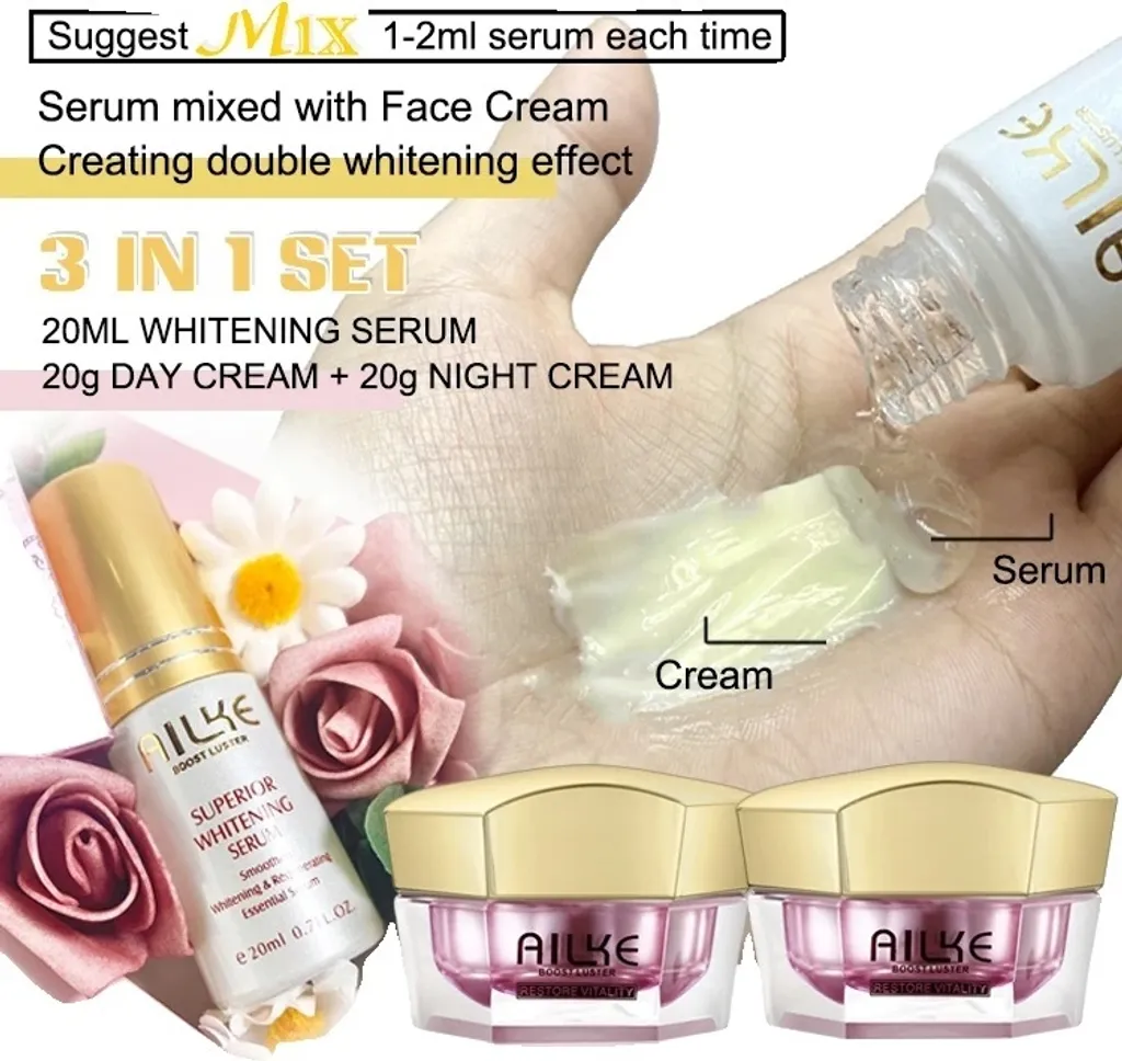 Crema viso, Illuminante, Idratante, Crema e siero
