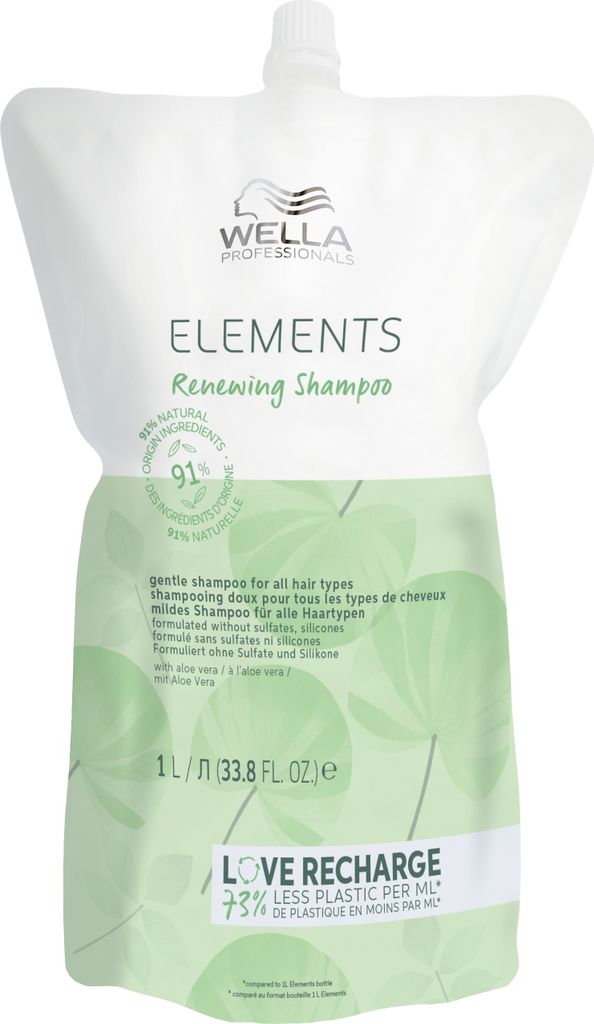 Wella Elements Renewing Shampoo Refill 1000 ml Image du produit 