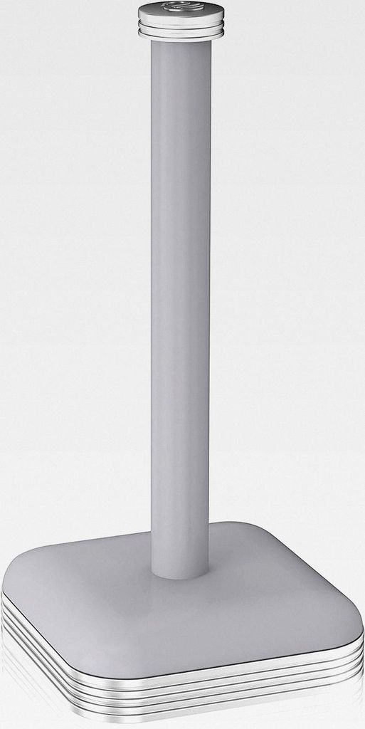 Küchenrollenhalter im Retro-Stil mit Beschwerungsboden, 33 cm, Grau