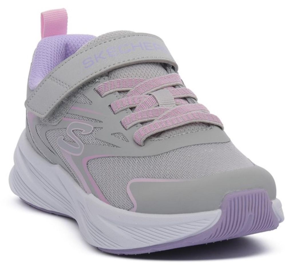 Skechers Kinder Halbschuhe Modell 303882LLGMT in Grau, ganzjährig tragbar