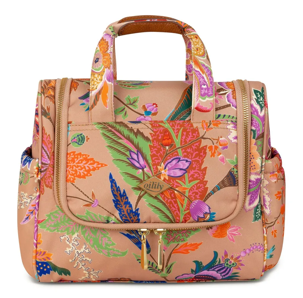 Trousse maquillage voyage Oilily Cathy Travel Kit idéale pour hôtel beige