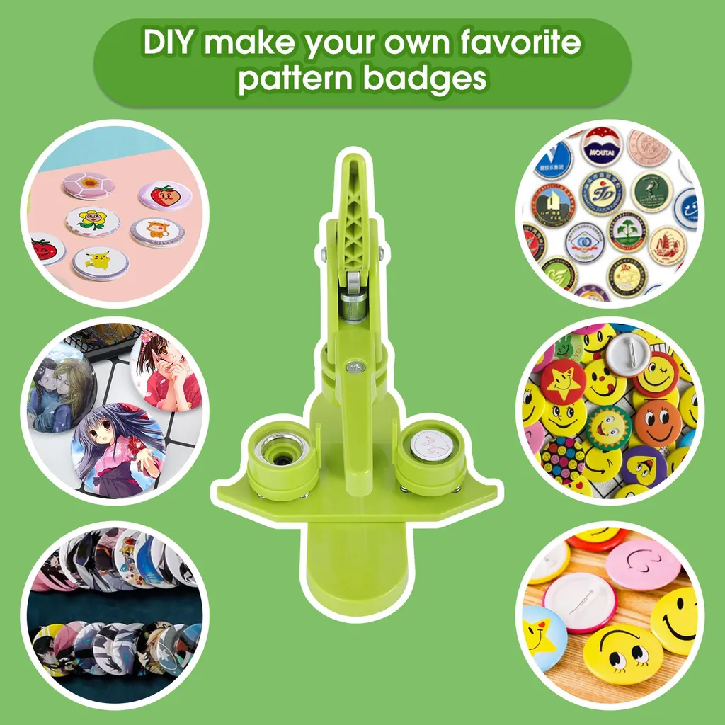 Machine à fabriquer des badges 25mm avec kit DIY complet de 100 pièces - 4