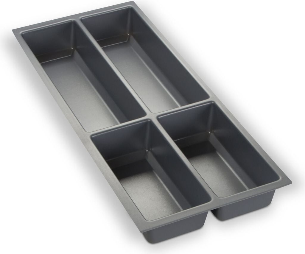 ORGA-BOX III Besteckeinsatz grau 473,5 x 194 mm für 30 cm Produktbild 