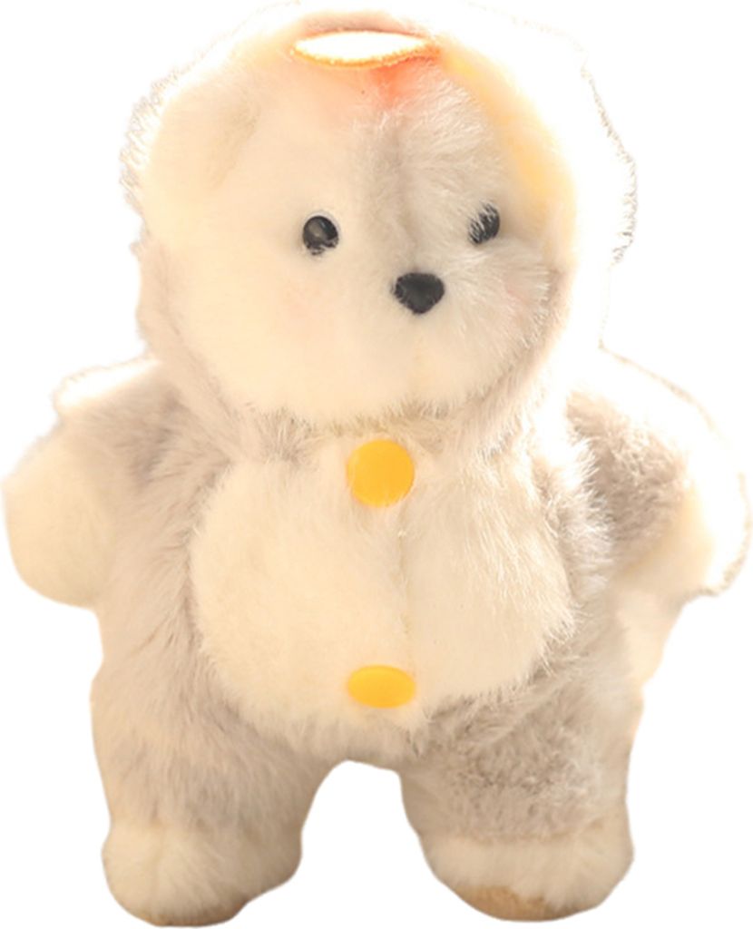Plüsch-Schlüsselanhänger, Cartoon-Form, Nachtwäsche, Bär, Puppe, Anhänger, Schlüsselanhänger, Rucksäcke, Autos, Schlüssel, Taschen, Zubehör