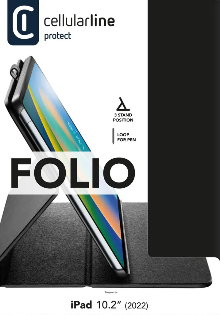 Support Tablette iPad 10.9 2022 Cellularline Folio Pro pour la Vidéo - 3