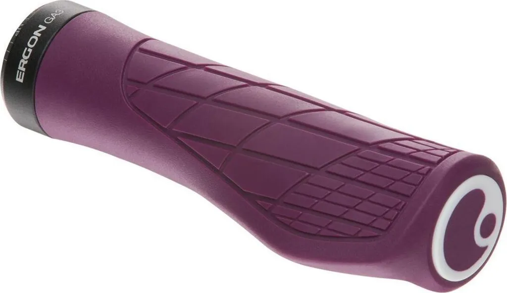 Poignées Ergonomiques VTT Ergon GA3 Large Violet Reign Style 42411588