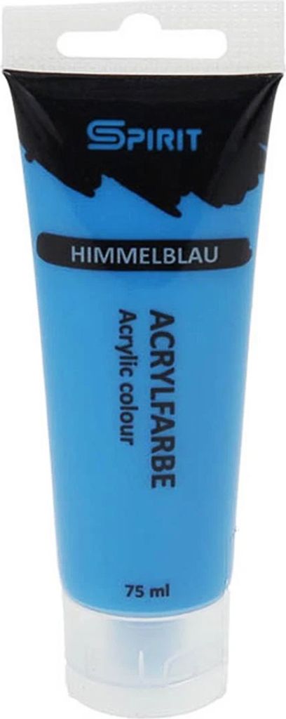 Spirit Acrylfarbe 75 ml, Farbe:Himmelblau