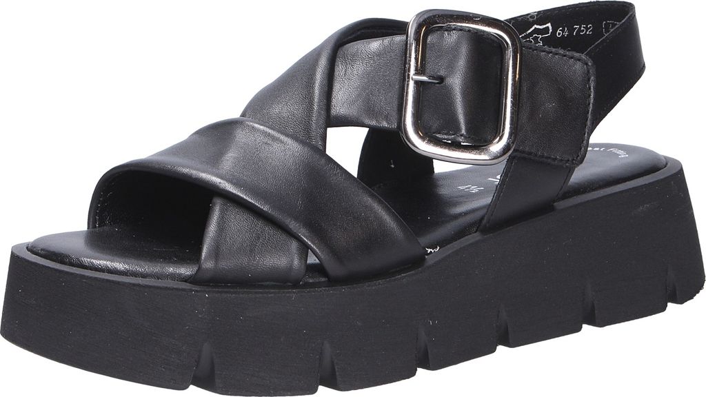 Gabor Plateau Sandaletten Damen 31393931363830 Schwarz 40 1/2 EU