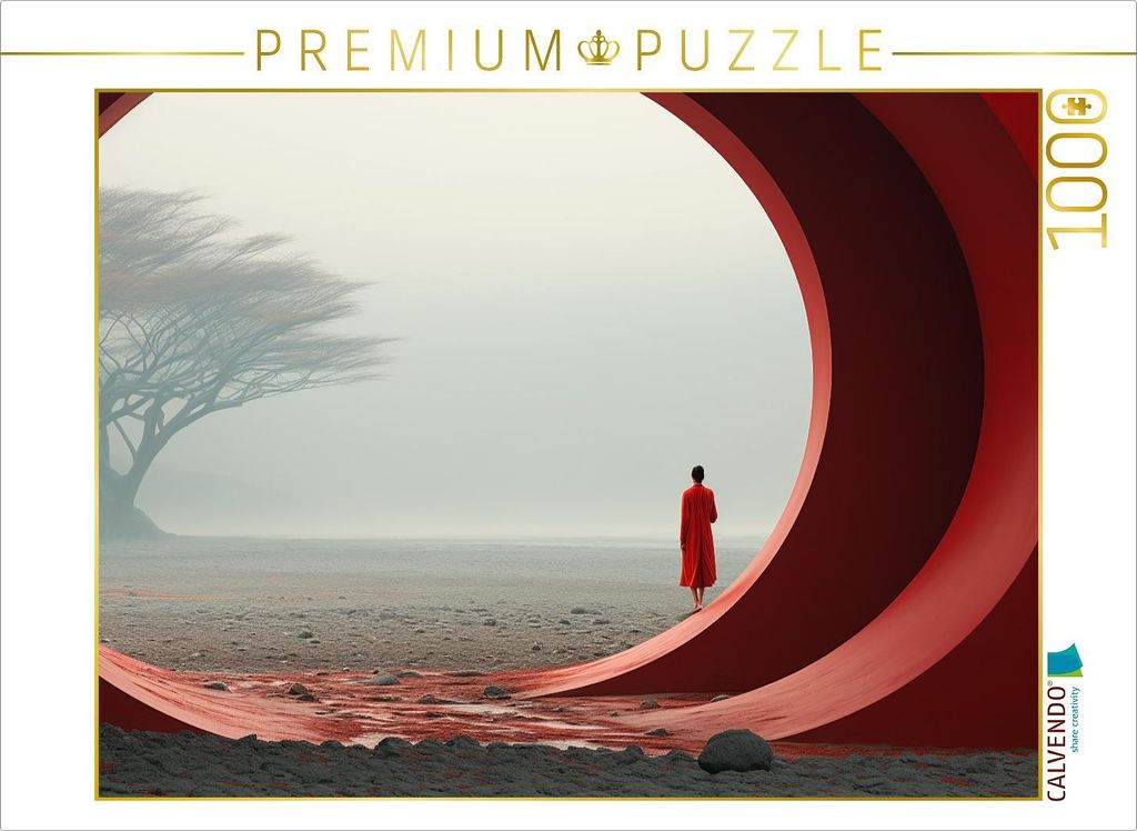 CALVENDO Puzzle Ein Motiv aus dem Kalender Surrealer Minimalismus | 1000 Teile Lege-Größe 64x48cm Foto-Puzzle für glückliche Stunden