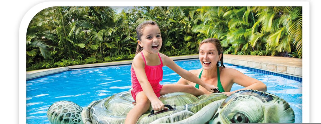 Zabawka do pływania żółw 191 x 170 cm INTEX 57555 Produktbild 8