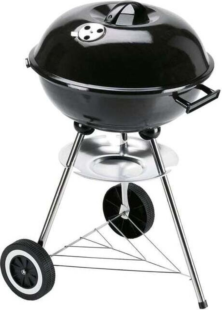 LANDMANN Kleiner Holzkohle Kugelgrill Grillfläche ca. Ø 41 Produktbild 