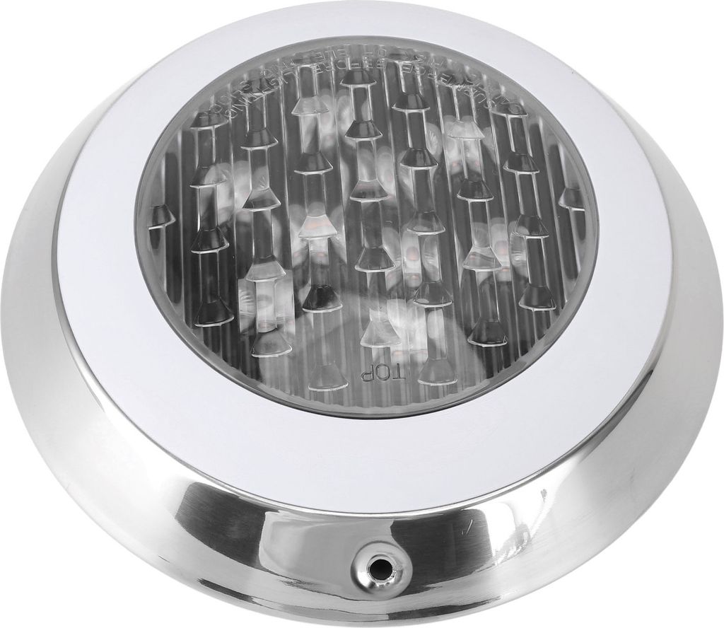 Wall Mounted Pool Licht wasserdicht 6000K weißes Licht eingebettet LED Unterwasser-Schwimmbad-Lampe für Teich-Brunnen 24V 12W