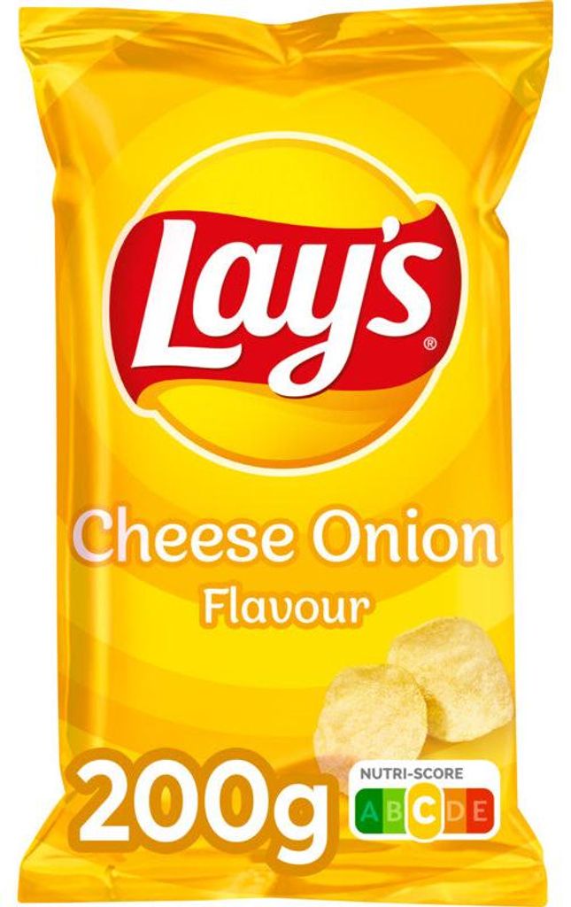 Lay's Cheese & Onion Chips 200g – Chrupiące chipsy Zdjęcie produktu 