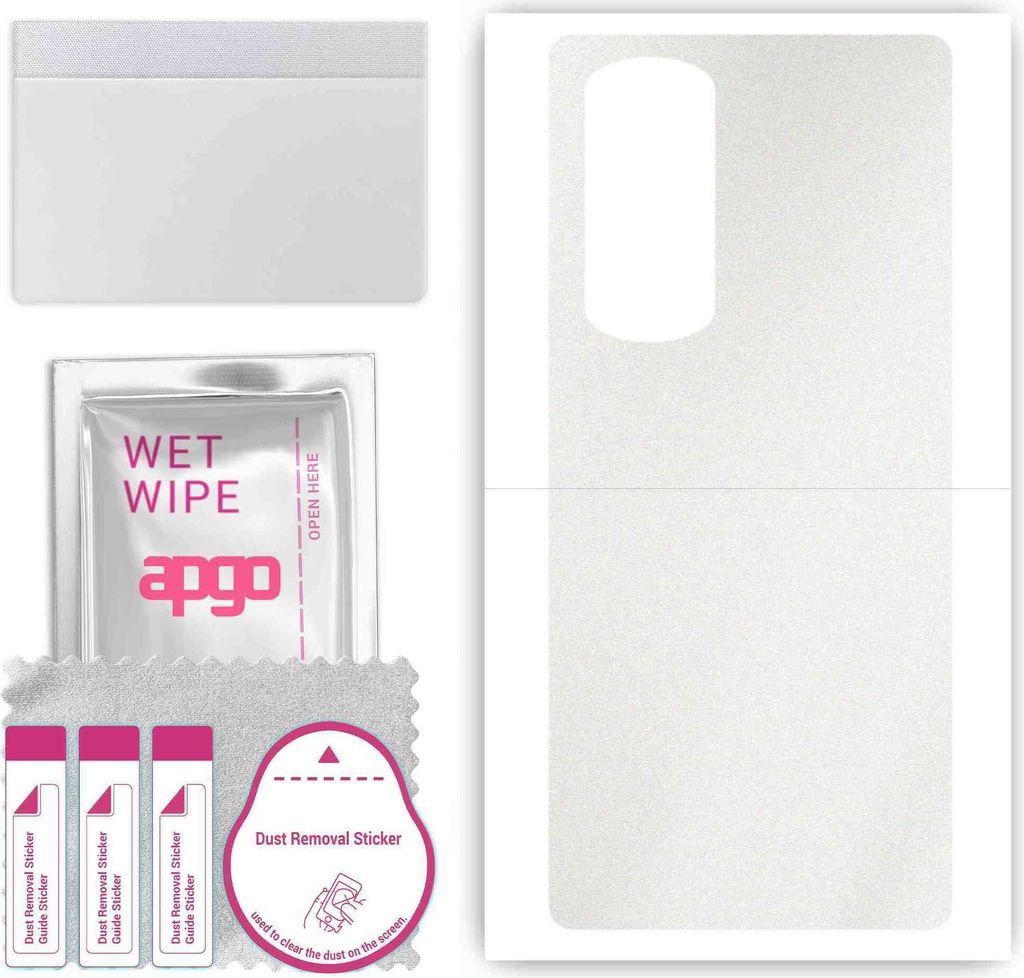 apgo Rückseite Schutzfolie, Skin, kompatibel mit Honor 80 Pro Flat, Hinten Displayschutzfolie aus Vinylfolie, kratzfest, einfache Montage - Matt T...