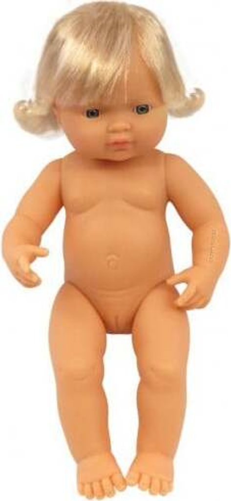 Lalka Baby Baby firmy Miniland o średnicy 38 cm Zdjęcie produktu 