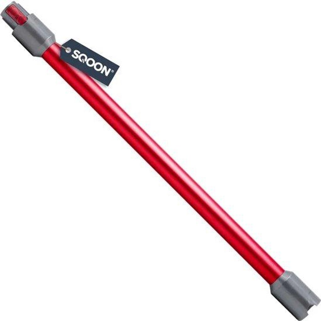 Elektrisches Saugrohr Rohr Stab passend für Dyson V7 V8 V10 V11 SV10 SV11 V15 Ersatz für 969109 (Rot)