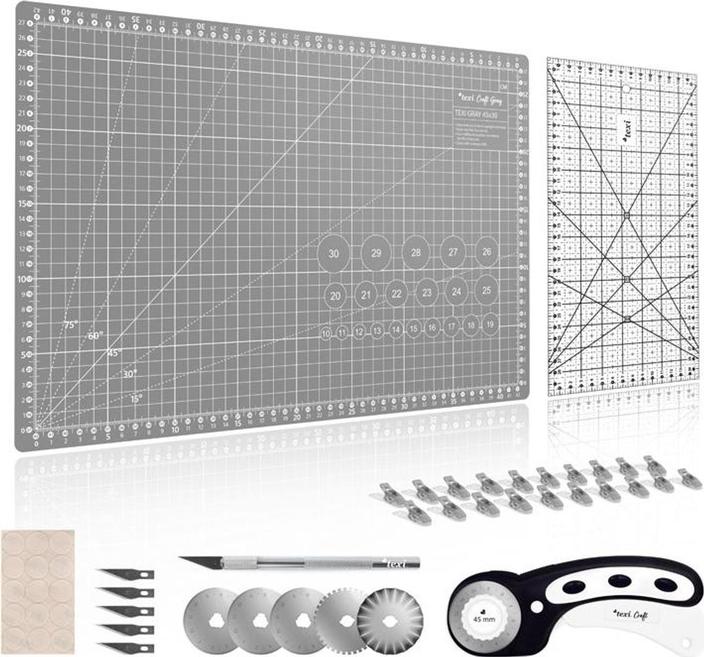 Texi Podložka na rezanie 45 x 30 cm Gray Obrázok produktu 