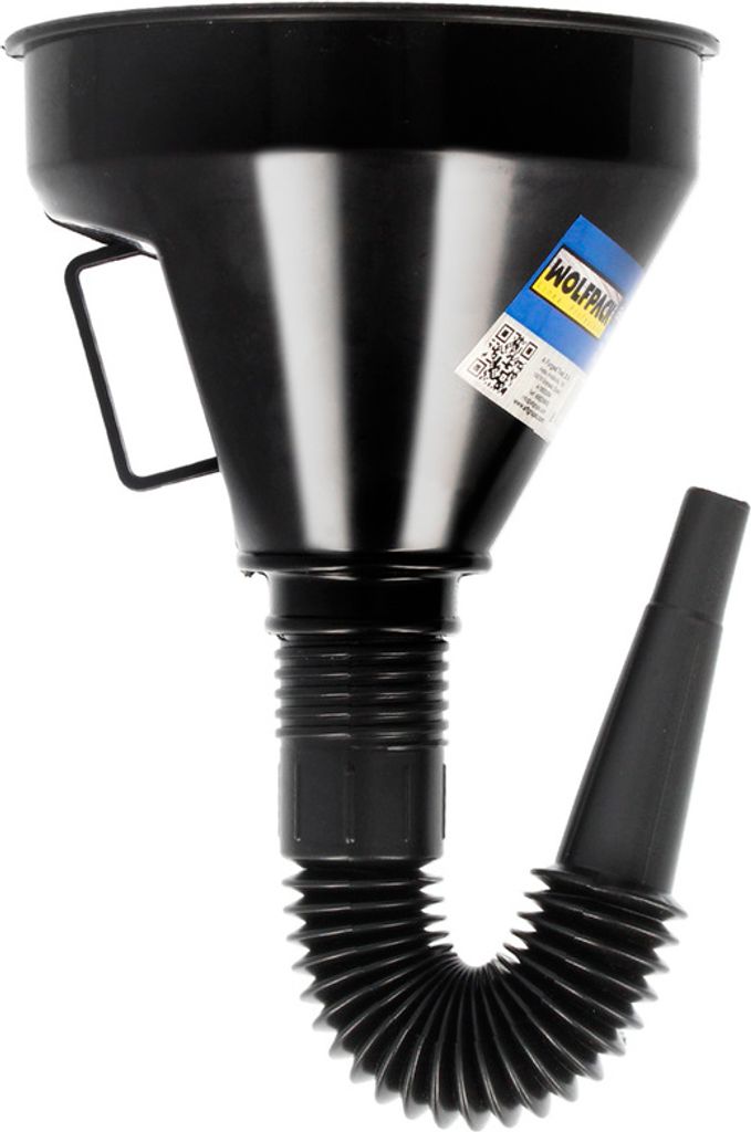 Trichter Ø 145 mm mit flexibler Verlängerung und Maschenfilter