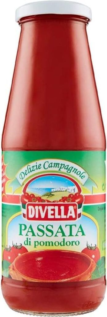 Divella passata di pomodoro italiana grammi 680 12 pezzi (078590)