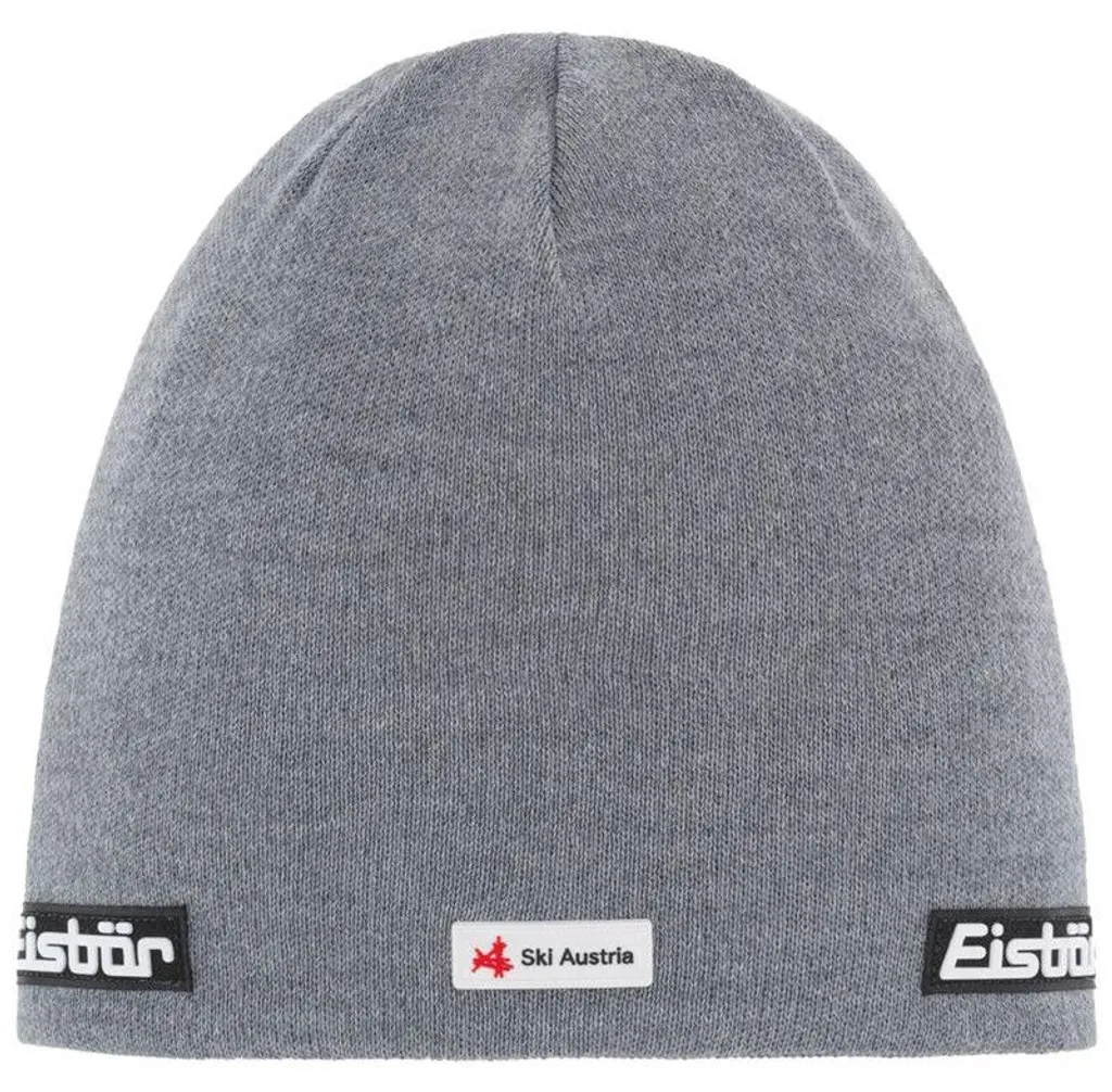 Bonnet de ski Eisbär Ogle OS SKA gris clair pour rester au chaud sur piste