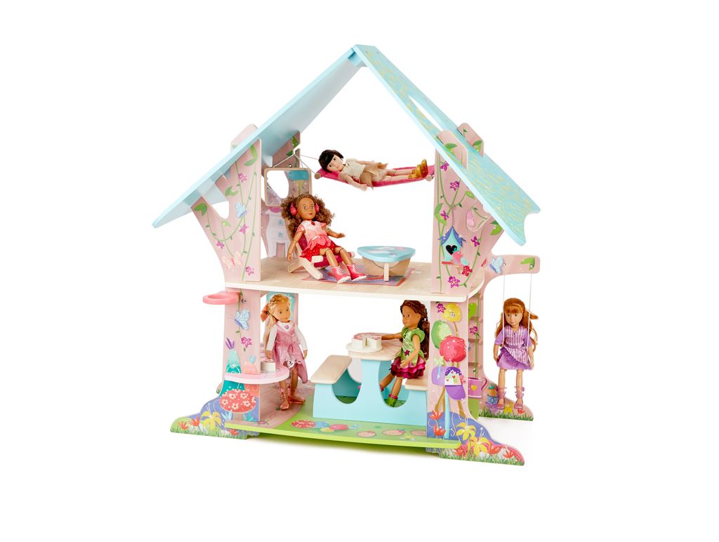 Kruselings Puppenhaus Magical Forest Clubhouse Wald Spielset