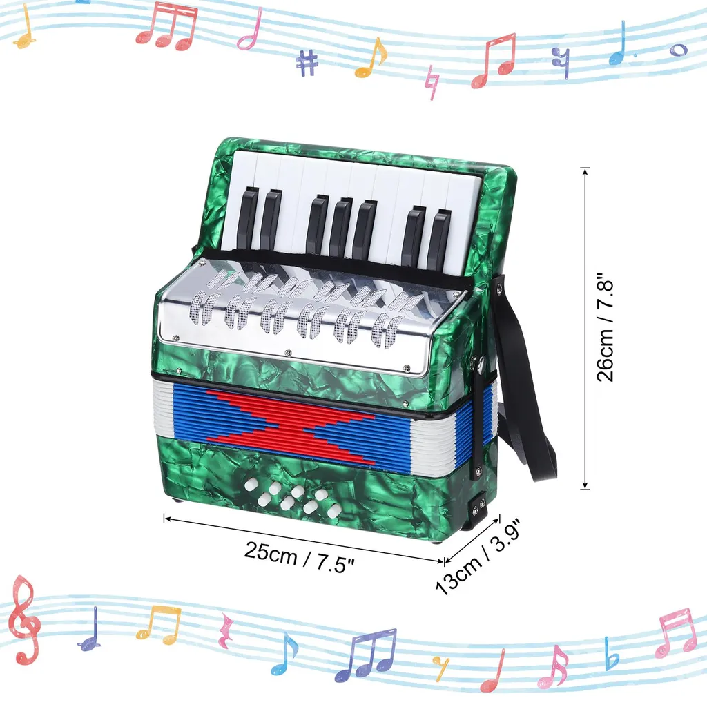 Accordéon pour Apprendre la Musique Adultes Débutants Instrument