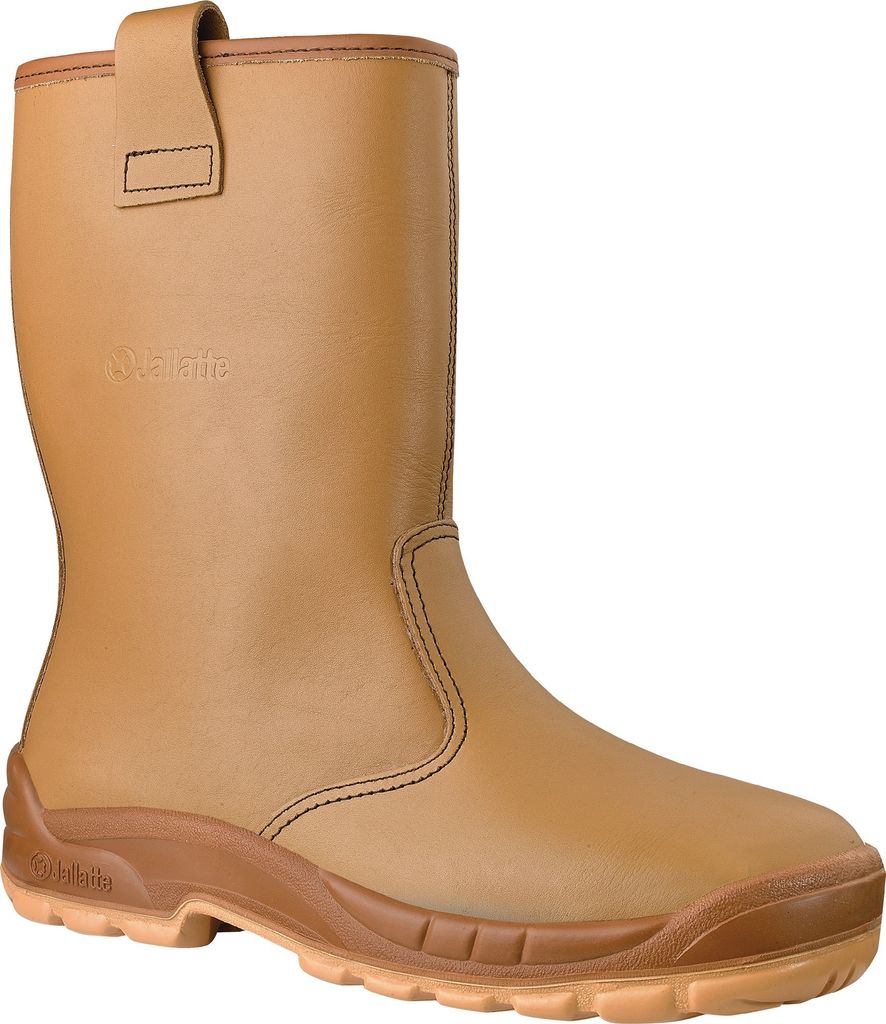 Winterschlupfstiefel Jalartic SAS Gr.45 beige AP-23-Leder S3 SRC EN20345 U.POWER
