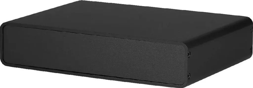 Boîtier d'amplificateur en aluminium 200x143x43 mm - Châssis Hi-Fi Gris
