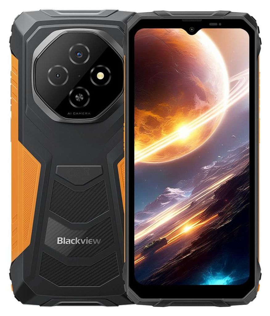 Blackview FORT 1 Outdoor Smartphone 6GB+256GB Orange, Produktbild 