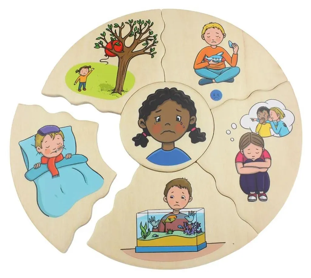 Jeu en bois Beleduc Humanico Emotions pour décoder les expressions