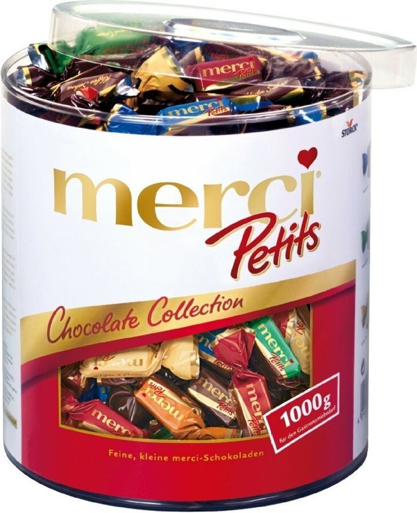 Kolekcja czekoladek Merci Delikatne czekoladki w 7 pysznych Zdjęcie produktu