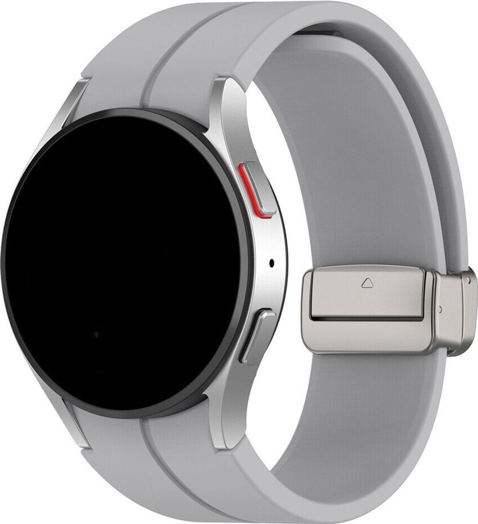 Strap-it Samsung Galaxy Watch 5 Pro Magnetisches Sportarmband (Grau)