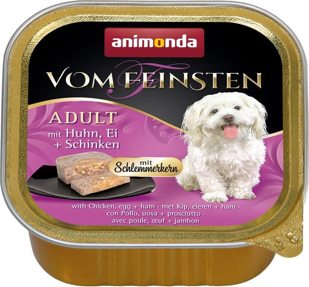animonda Vom Feinsten Gourmet core with Chicken egg + ham Egg Huhn Schinken Adult 150 g