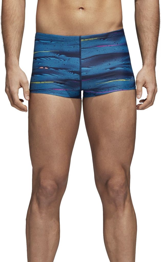 adidas Boxer Badehosen für Männer Parley Commit Boxer-Badehose blau, Größe:5