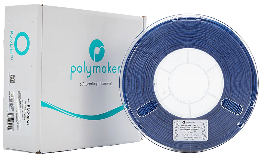 Filamento ASA Giallo Polymaker PolyLite 1.75mm per Stampe UV-Resistant - 9