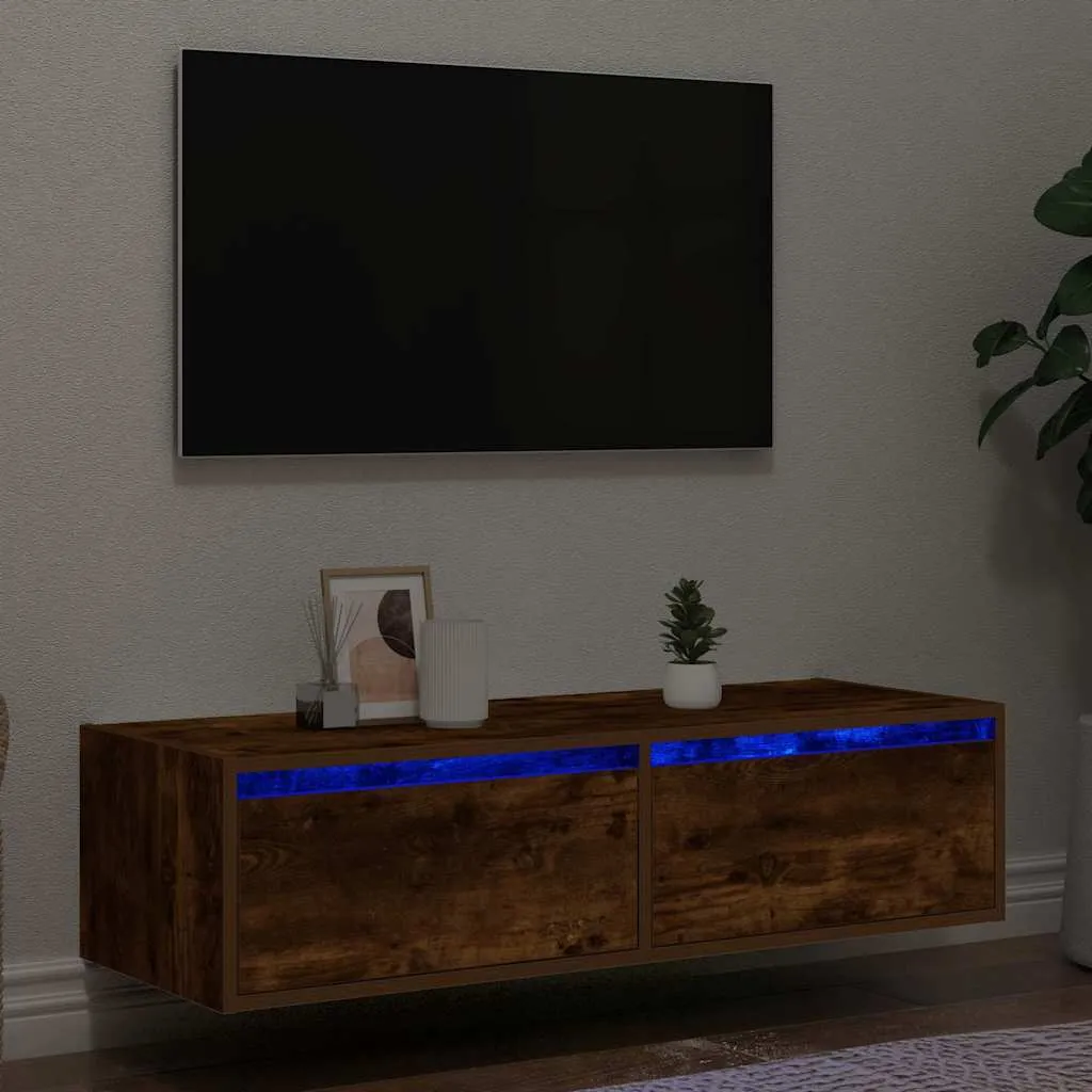 Crea l'atmosfera perfetta: Mobile TV Maison Exclusive Rovere e LED