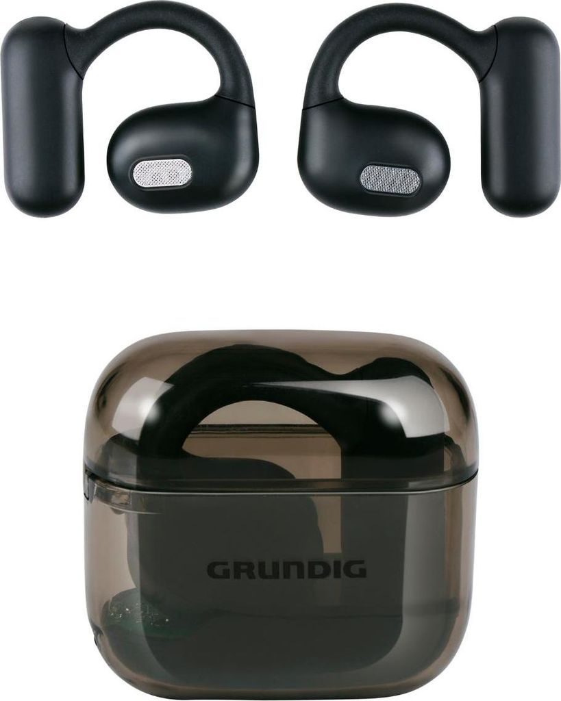 Grundig Kabellose Kopfhörer OWS Bluetooth - In Ear Kopfhörer Mit Ladeetui - Bluetooth Kopfhörer Kabellos USB-C - 4h Wiedergabezeit - Sicherer Sitz