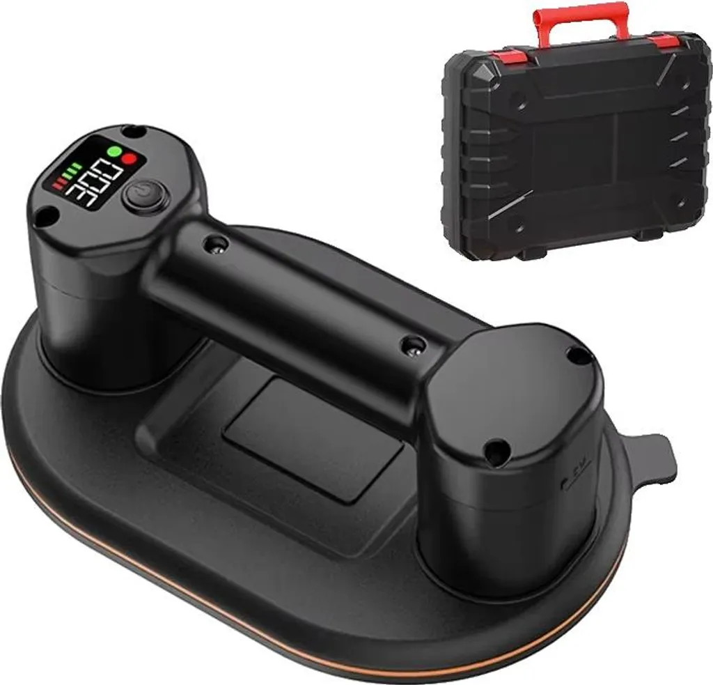 Ventouse électrique 300KG à affichage digital et recharge USB Type-C