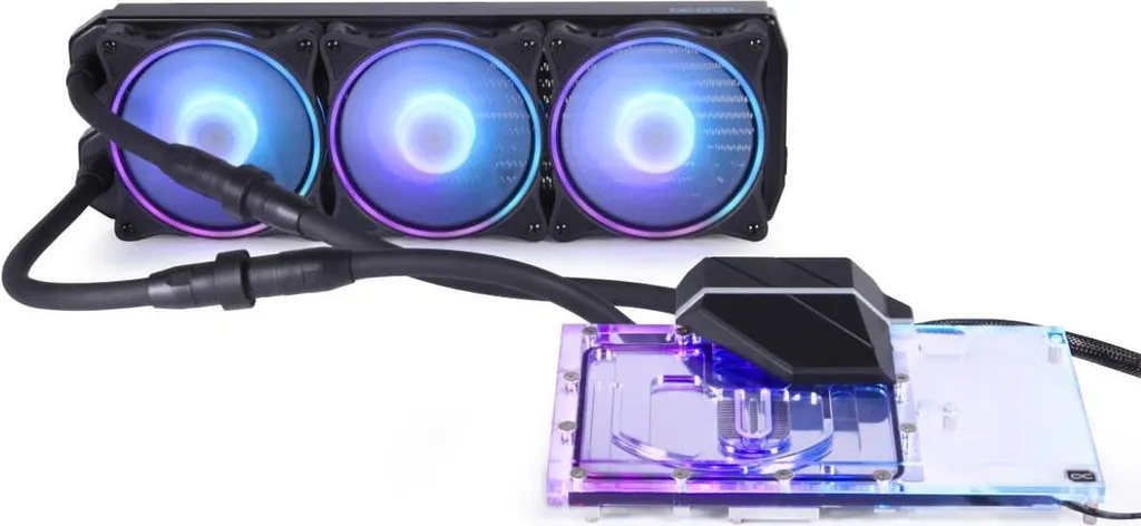 Watercooling GPU Alphacool 12cm Noir pour Carte Graphique 14476