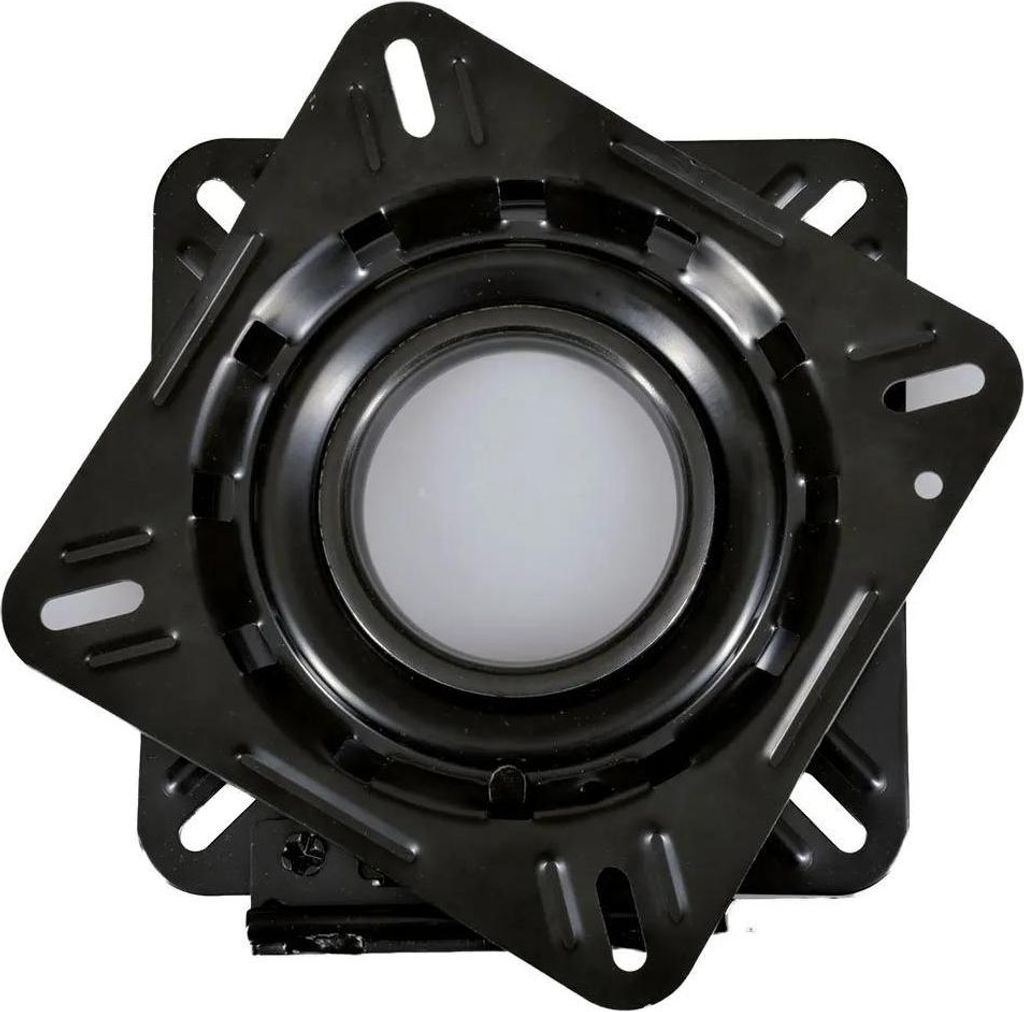 Talamex Drehbare Sitzbasis Mit Verriegelung Schwarz Schwarz One Size