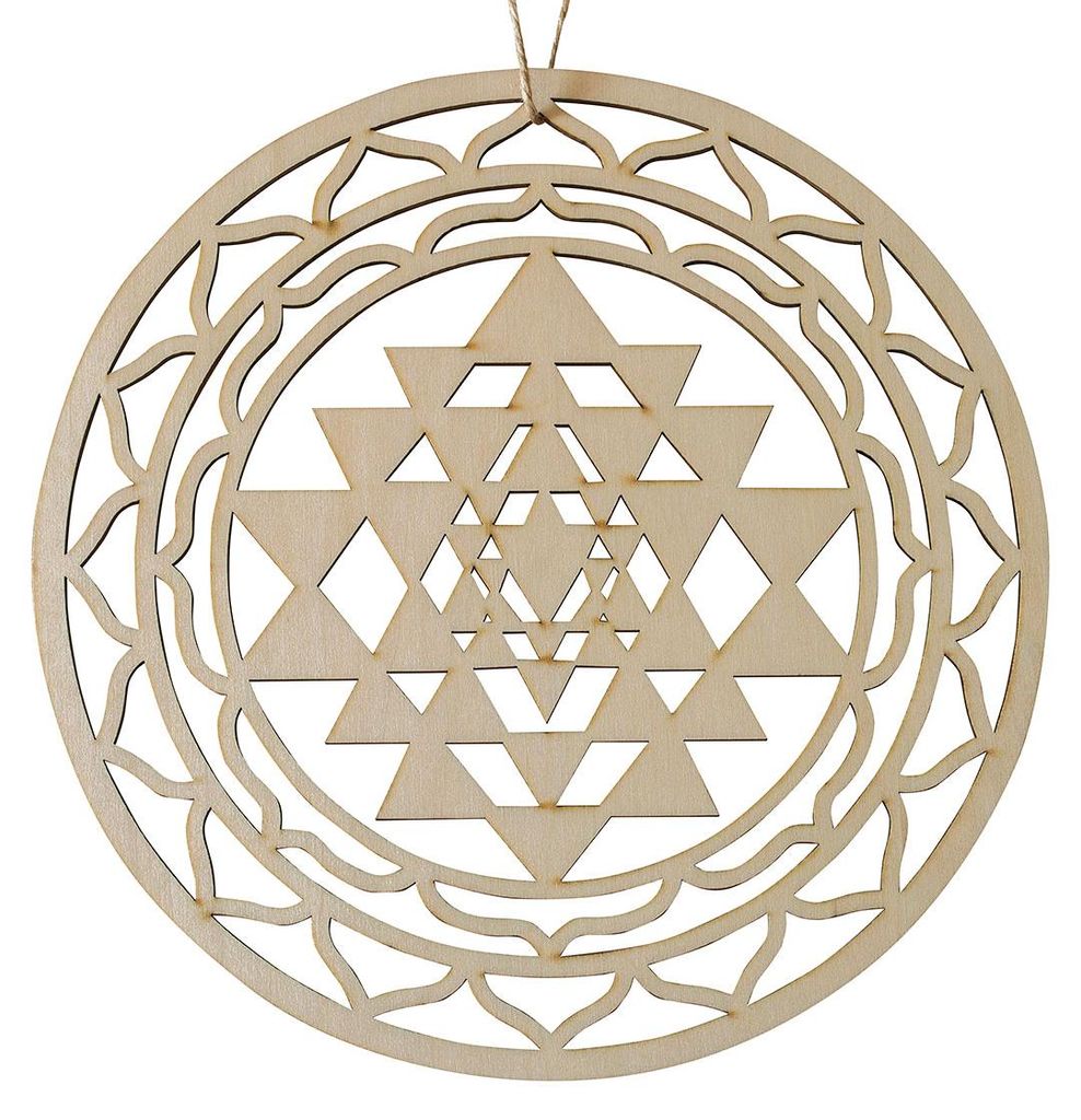 Mobile/Ornament "Shri Yantra"