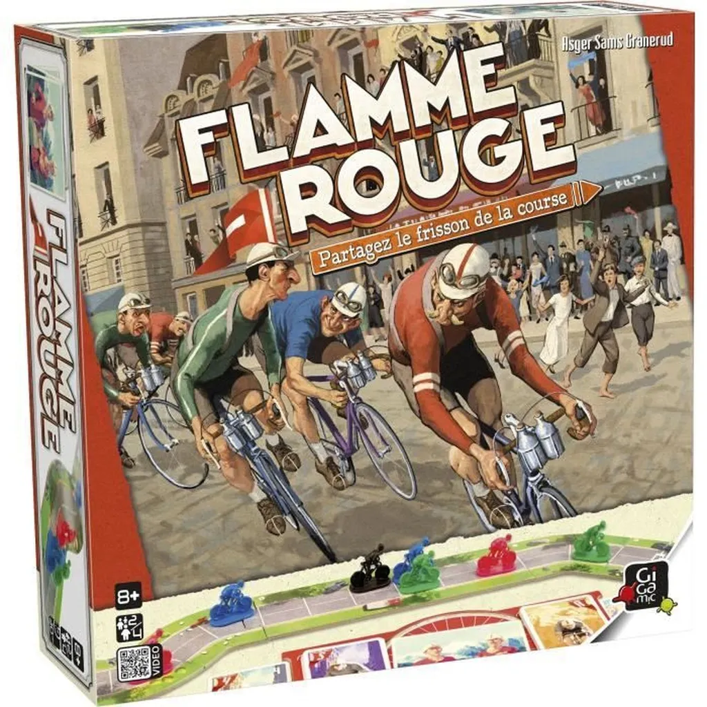 Red Flame Jeu de Cartes Tactique - Mécanisme de Course Fluide et Rapide