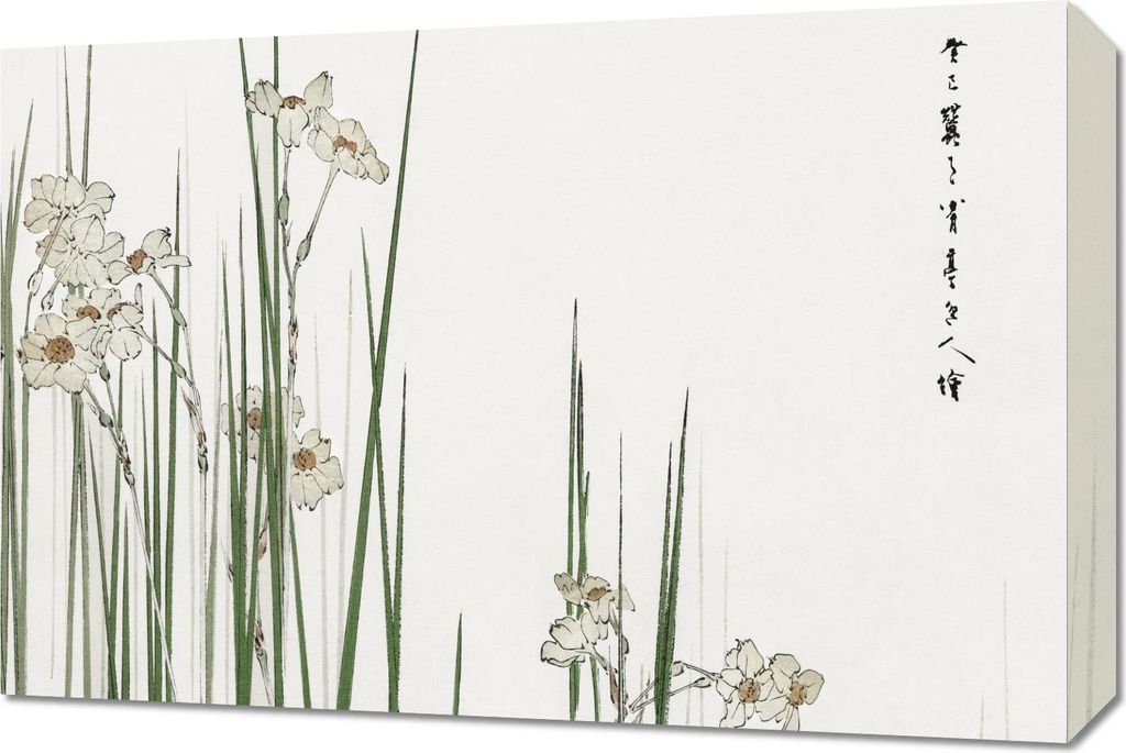 Bild 60x40cm Jonquil, Bijutsu Sekai Japanischer Vintage