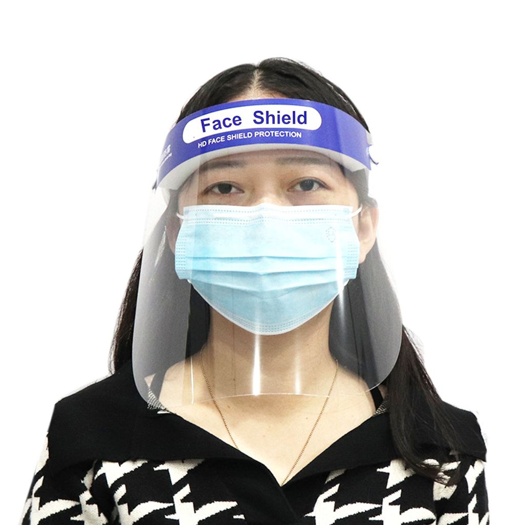Gesichtsschutz mit Ersatzvisier transparent 