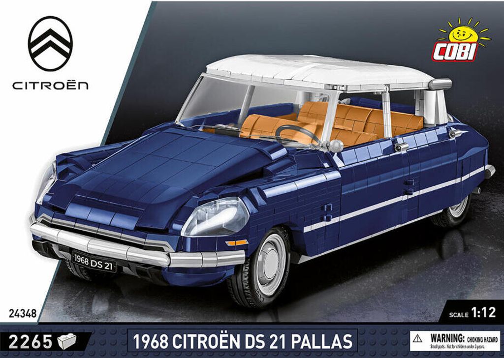 Citroen DS 21 Pallas 1968 (Maßstab 1:12) - COBI COBI-24348 Obrázek produktu 9